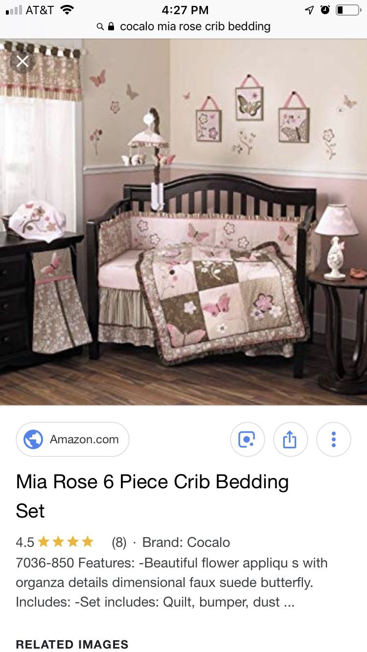 Cocalo baby bedding butterfly 2025