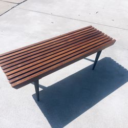 Mid Century  Bench / Coffee Table  
