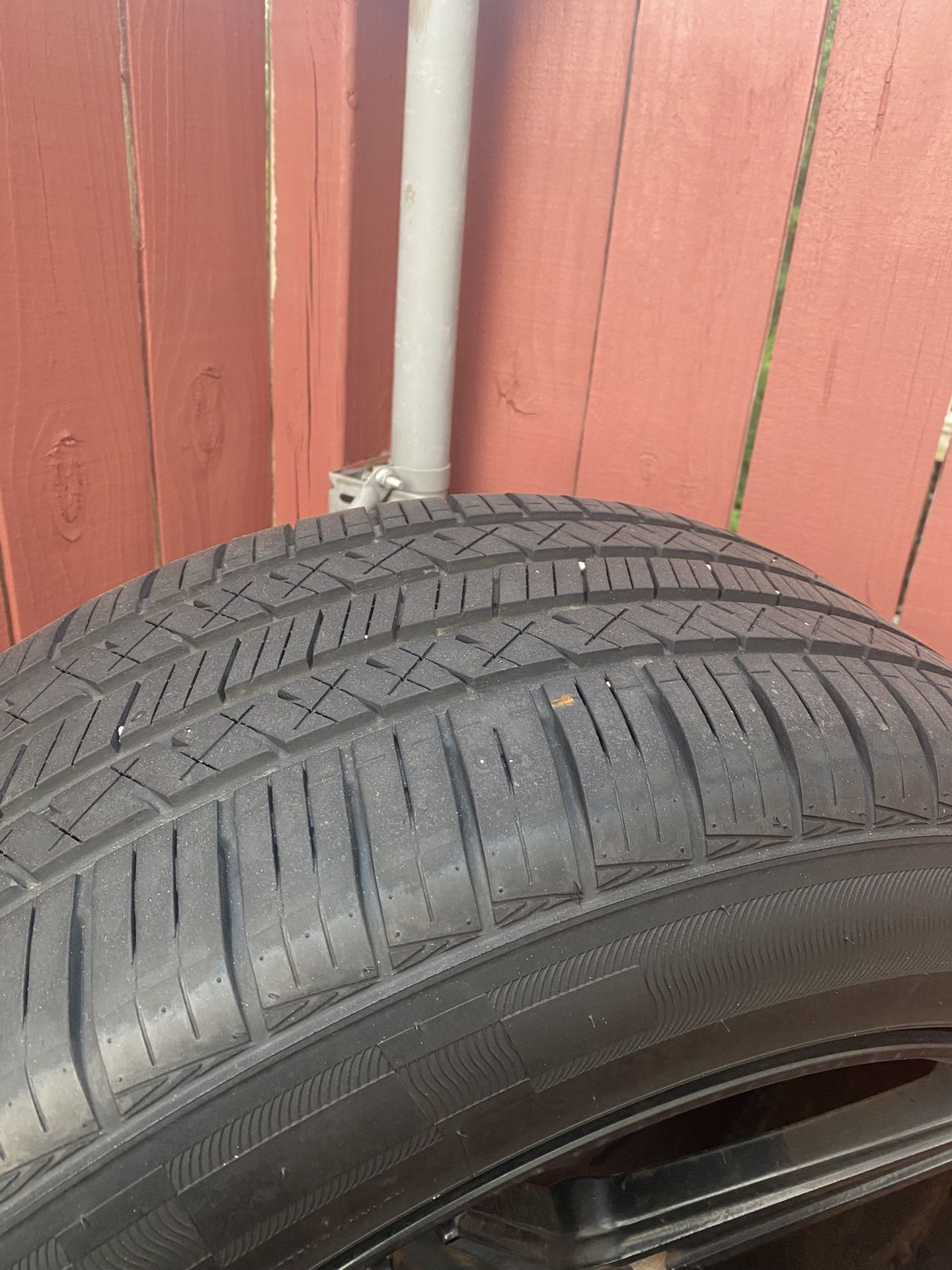 4 Used Rims And Tires