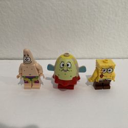 SpongeBob Lego Mini figures 