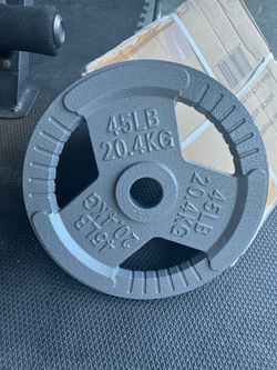 45lb weight plates olympic