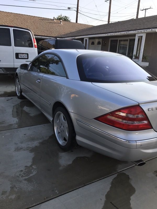 Mercedes cl600 v12 2001