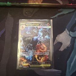 Pokémon Mega Charizard X EX 125/094 Phantasmal Flames Holo Rare 360HP Inferno X