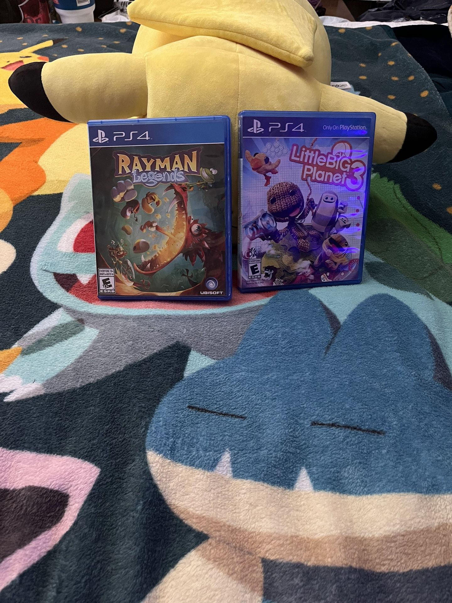 Ps4 Game Bundle! Rayman Legends & Little Big Planet 3