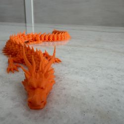 3d Printed Dragon (16) Inch Long 