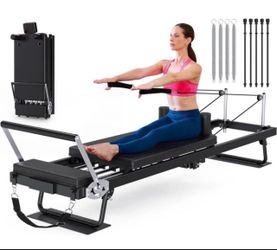 Foldable Pilates Reformer Machine