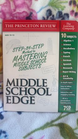 The Princeton review middle school complete CDs