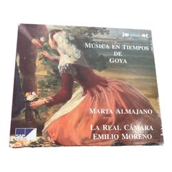 MUSIC IN GOYA TIMES Castell Esteve Laserna EMILIO MORENO CD Glossa.   Rare Glossa 1999 Release Audiophile CD of Emilio Moreno & La Real Camara's Beaut