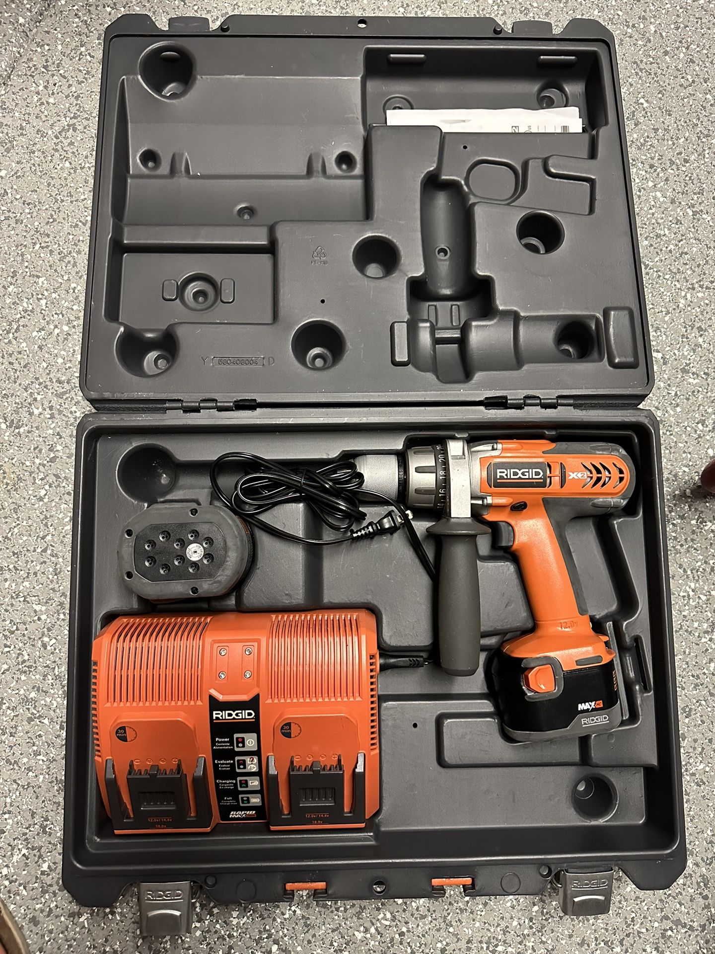 Ridgid R82015 12V X2 Battery Powered Cordless 1 2 Drill for Sale in Manhattan Beach CA OfferUp