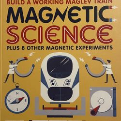 Build A Maglev Train: Magnetic Science Experiments Book (Brand New)