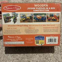 Melissa & Doug Wooden Puzzle 