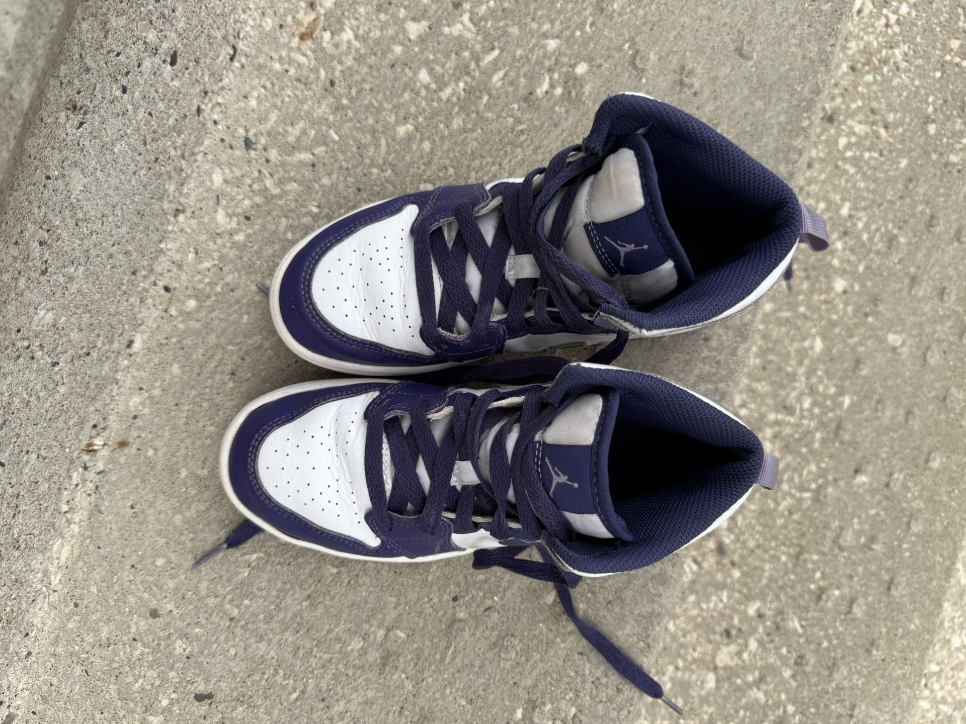 Purple Jordan Ones