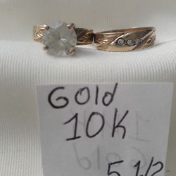 10k Gold Wedding Rings