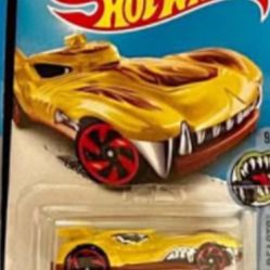 SIX Hot Wheel Cars 2017