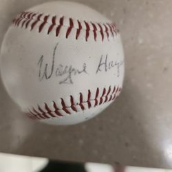 Autograph Baseball