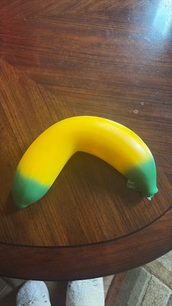 Giant Banana Squishy Toy