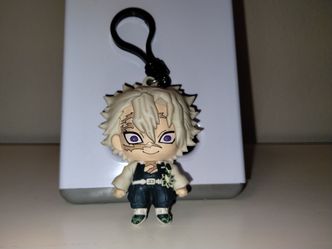 Demon Slayer Series 2 Figural Bag Clip 3 Inch Sanemi Shinazugawa