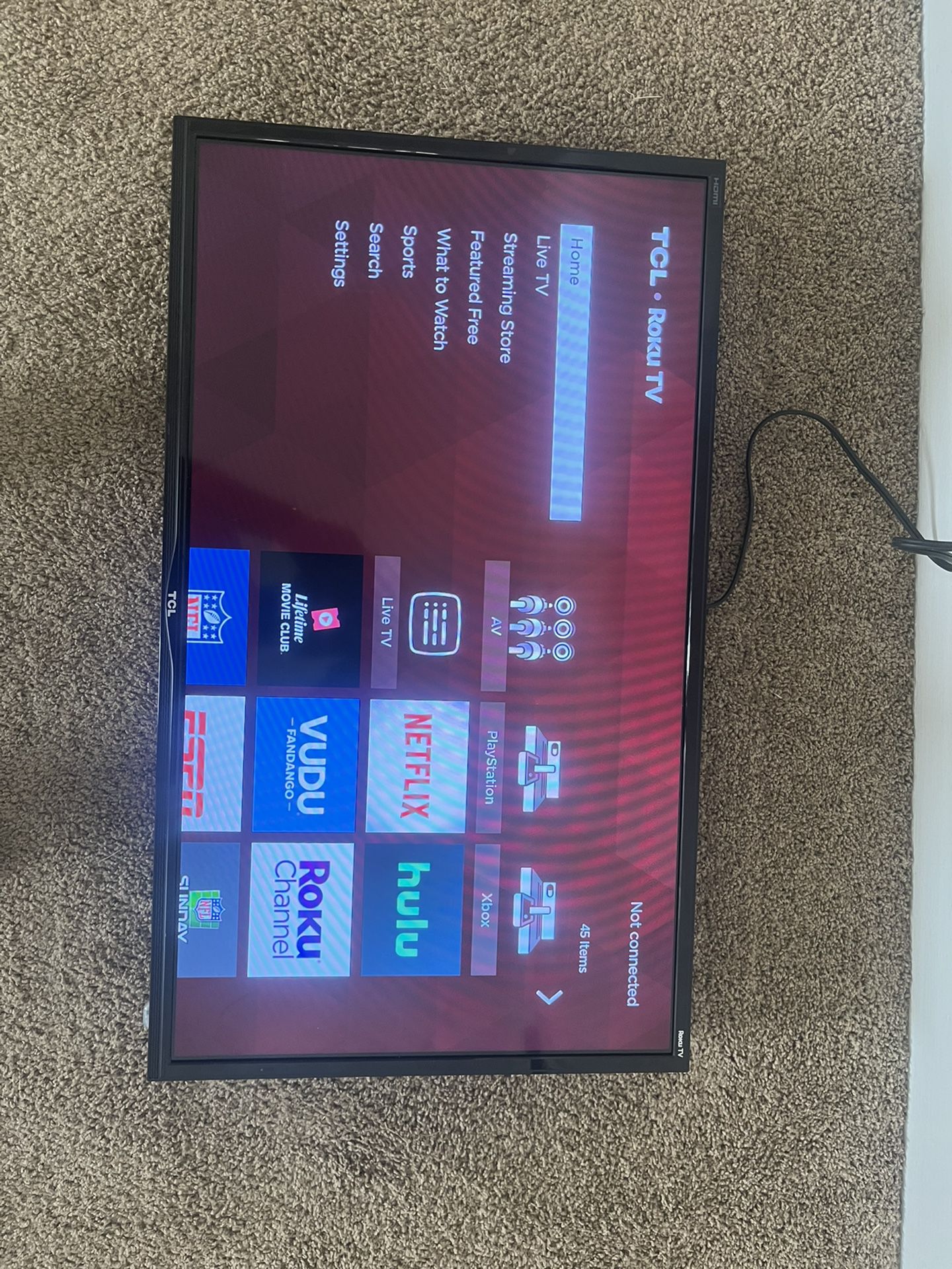 TCL Roku Smart Tv 32 Inches