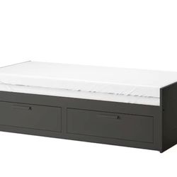 IKEA BRIMNES BLACK DAY AND 2-nd BED. GOOD CONDITION.  $150