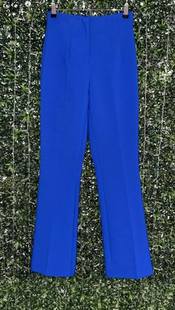 Zara - High waisted Blue Pants