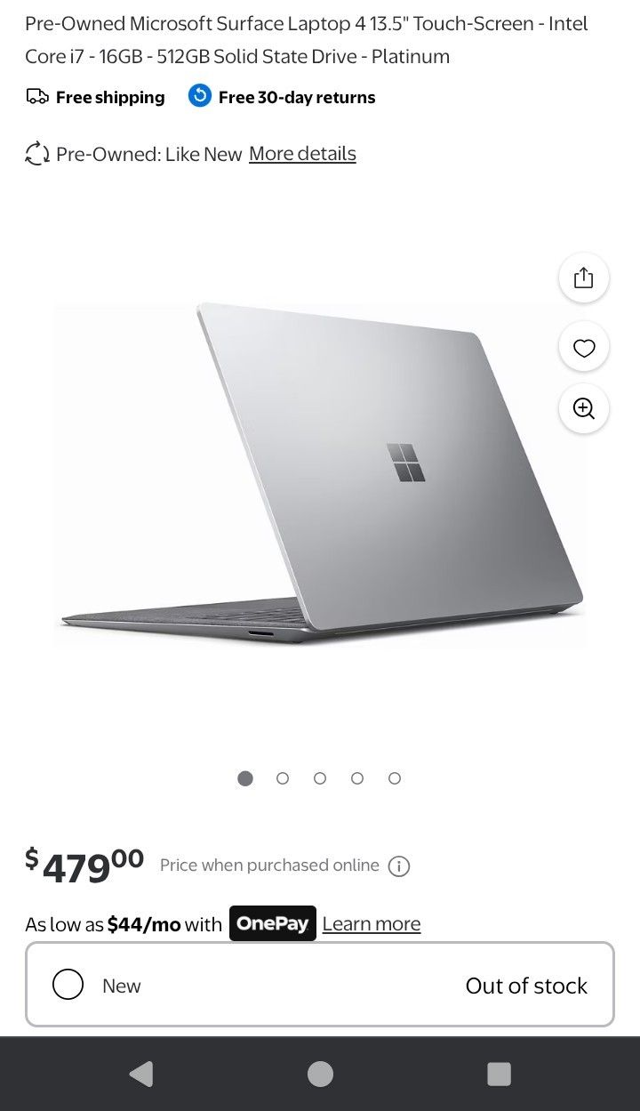 Microsoft Surface Laptop