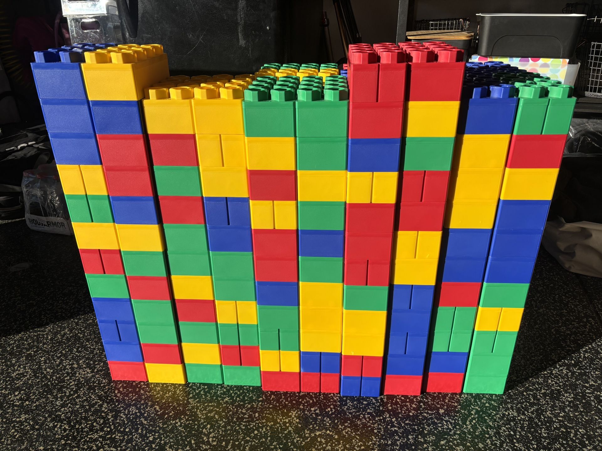 Biggoblocks Jumbo Building Blocks - 192pcs for Sale in Murrieta, CA ...