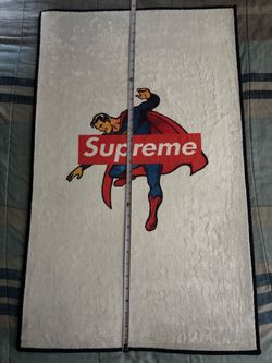 Supreme Superman soft rug