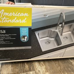 NEW American Standard Sink and Faucet 