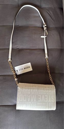 Steve Madden white/mult Blynn crossbody purse