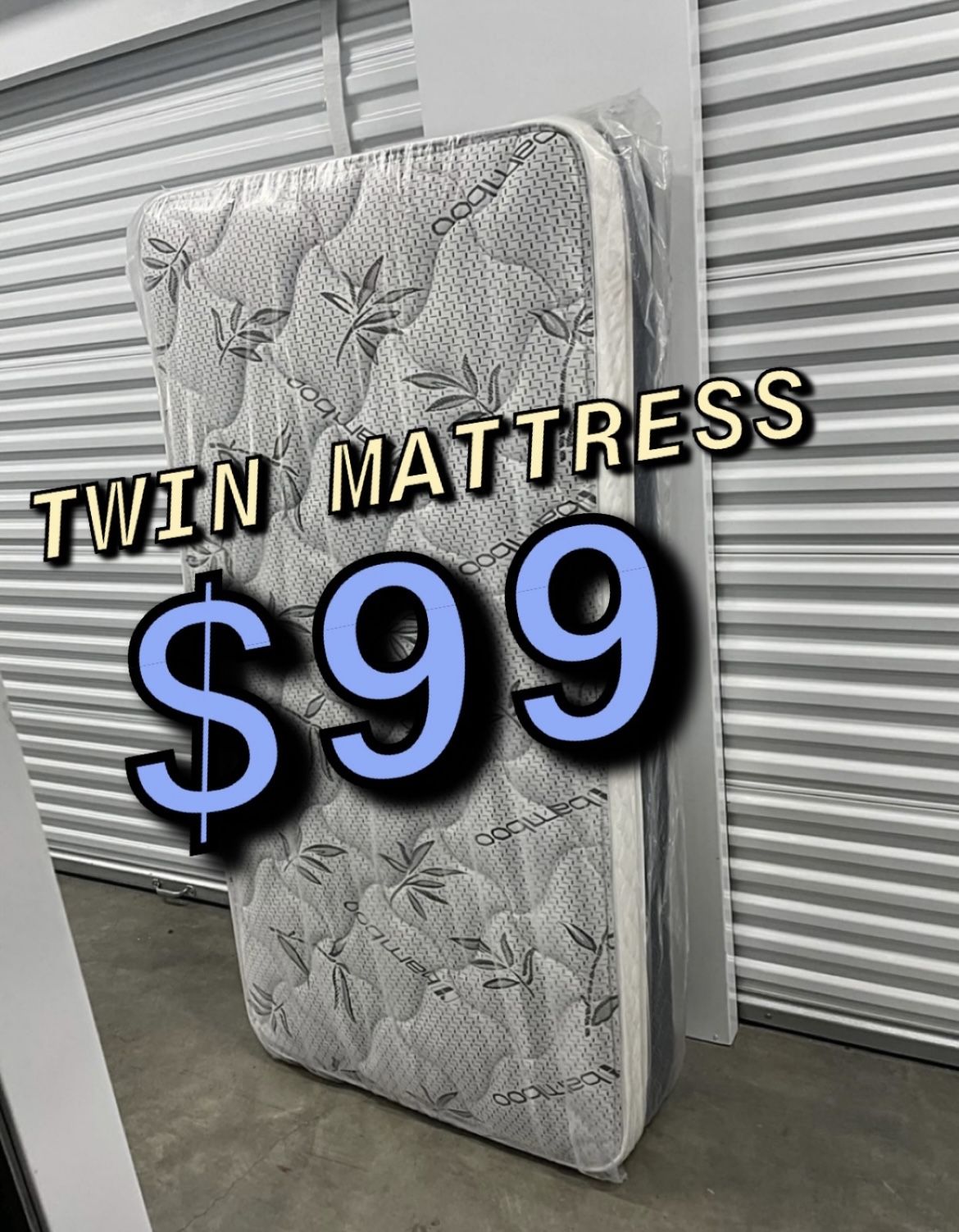 Brand New Twins Mattress. $100