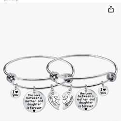 Mother-daughter bracelet