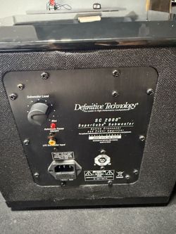 Definitive technology SC 2000TM Supercube