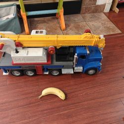 Toy Crane Truck 
