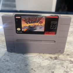 F Zero Super Nintendo SNES 