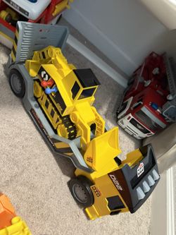 Fire Truck And Construction Trucks