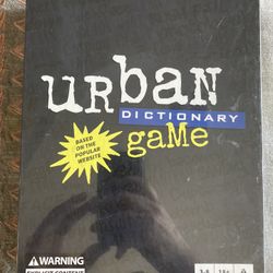 Urban Dictionary The Party Board Game of Slang 3-8 Players Buffalo Games **NEW