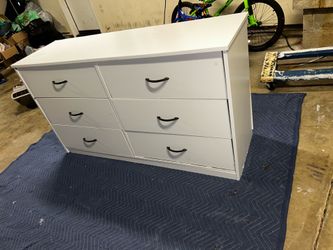 White dresser