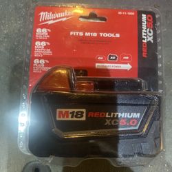 Milwaukee M18 5.0 Battery 