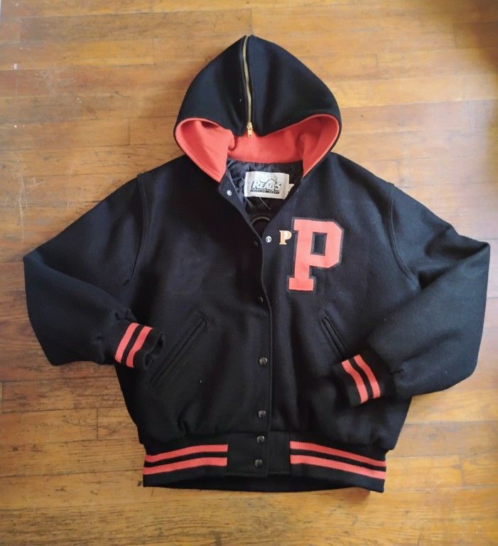 College Of The Pacific Tigers Letterman Jacket Woman's XL