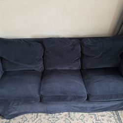 Navy Blue Ektorp IKEA Couch