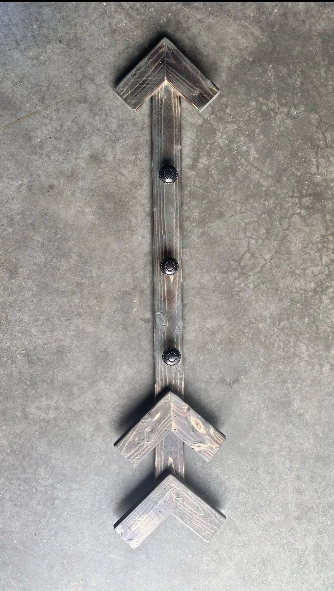 Wall Coat Rack Wood Hanging Coat Rail 48"