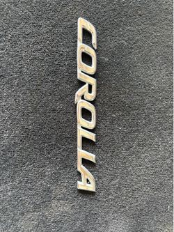 corolla sign