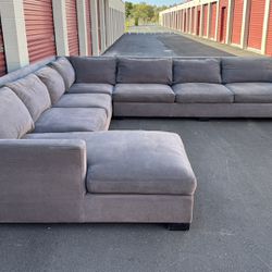 Massive 13 x 13 FT Sectional Couch - Crate and Barrel