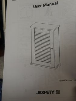 Jaxpety Mounted Whit Cabinet