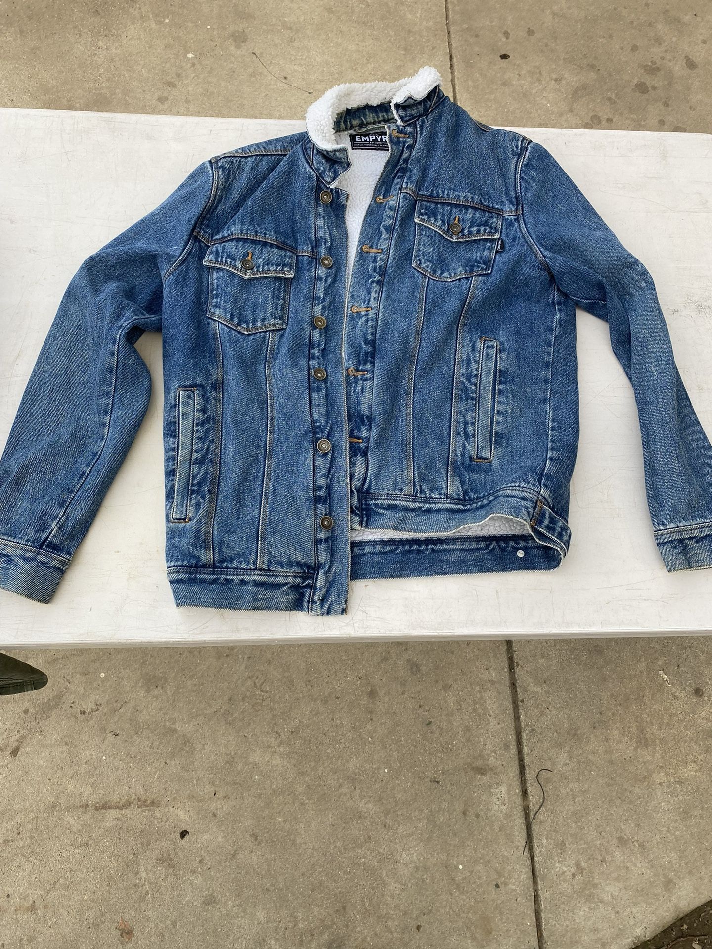 Sherpa Jean Jacket
