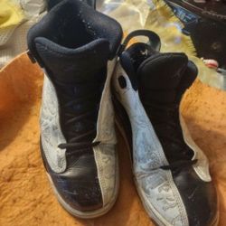 Rare Collectible Air Jordan Size 9 Dub Zero White Concords