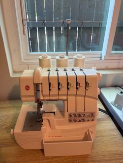Singer cover stitch / overlock machine