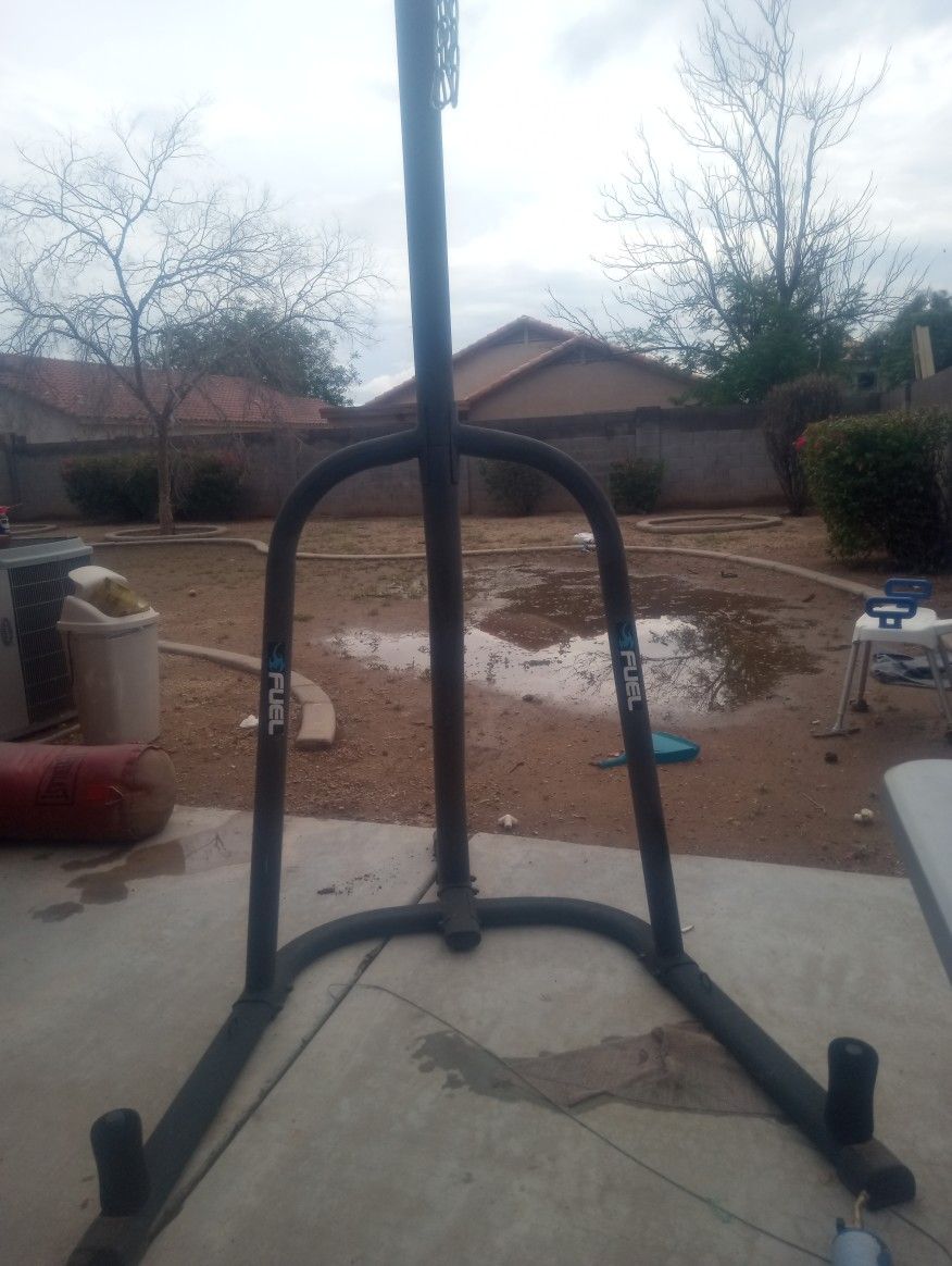 punching bag stand 