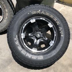 17x8 Aluminum Wheels 5x5 Bolt Pattern 
