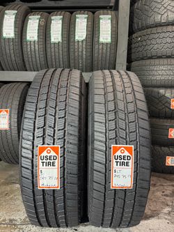 (2) LT 245/75/17 Michelin